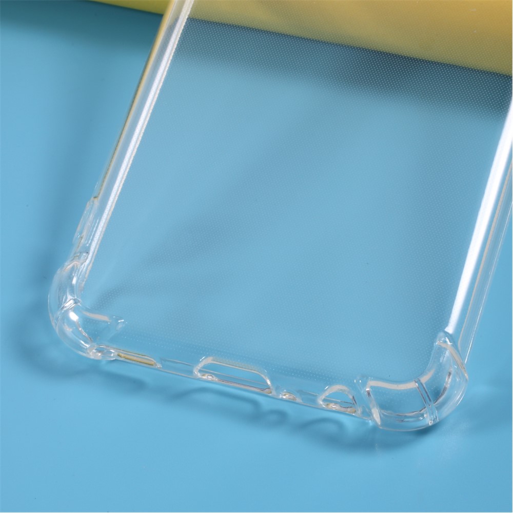 Gota Caso Da Tampa TPU Claro Resistente Para Huawei P SMART 2020-4