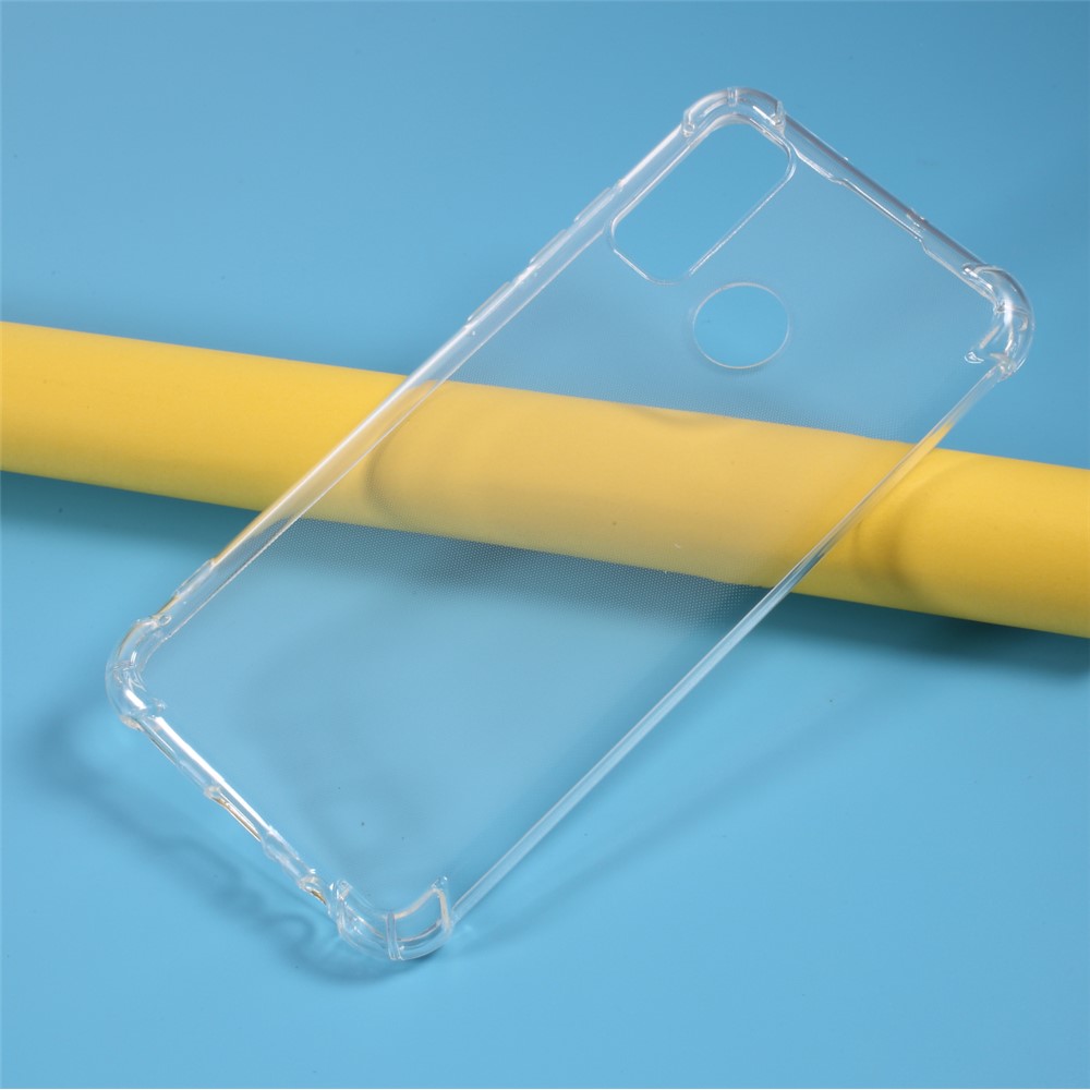 Gota Caso Da Tampa TPU Claro Resistente Para Huawei P SMART 2020-5
