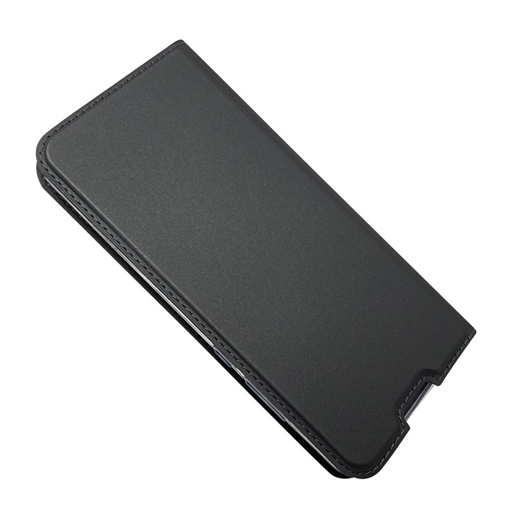 Magnetic Adsorption Leather with Card Holder Shell for Huawei P40 lite E/Y7p/Honor 9C - Black-3