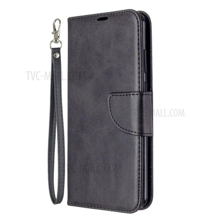 PU Estojo De Couro Carteira Elegante Para Y6p Huawei - Preto-2