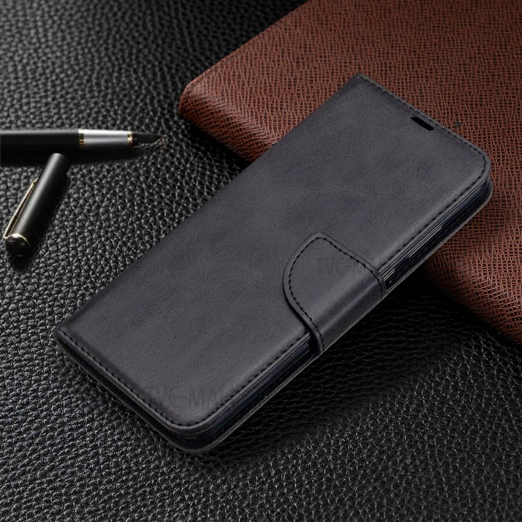 PU Estojo De Couro Carteira Elegante Para Y6p Huawei - Preto-7