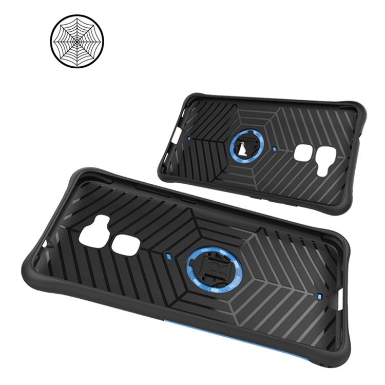 Armor PC + TPU Kickstand Hybrid Phone Case for Huawei Honor 5c / GT3 - Blue-19