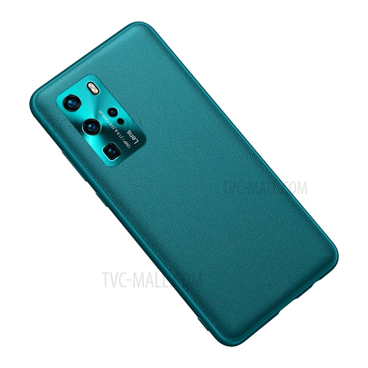Fukelai CD Veias Tampa Da Caixa De Telefone Com Câmera Cobrindo Para Pro P40 Huawei - Verde-11