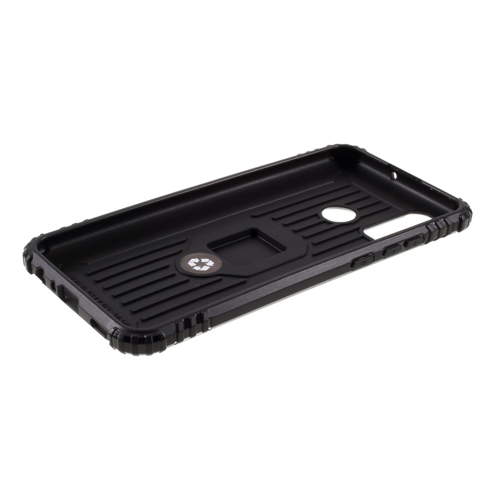 Finger Ring TPU Phone Case for Huawei P smart 2020 - Black-7