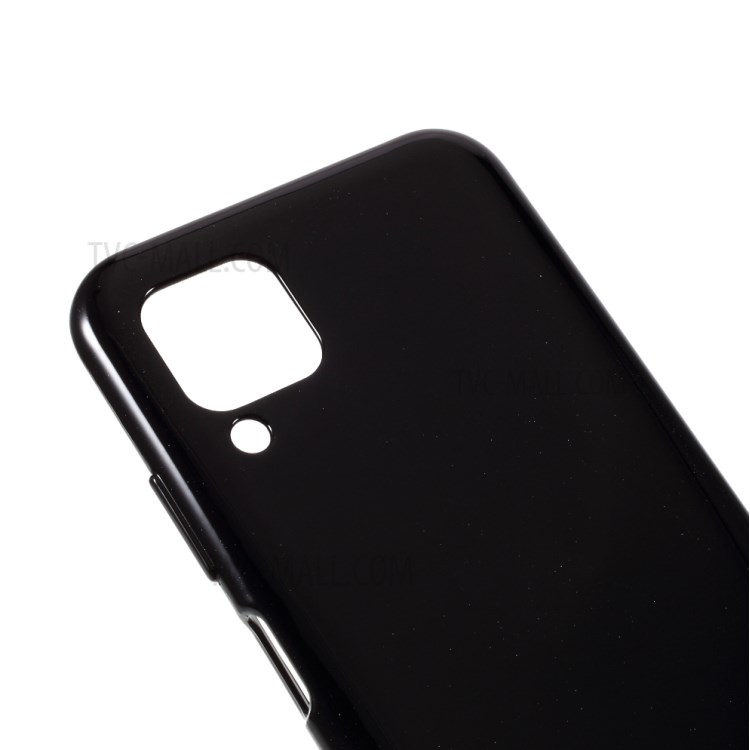 MERCURY GOOSPERY Poudre Flash Couverture TPU Spécial Pour P40 Lite 4G Huawei / Nova 7i / Nova 6 SE - Noir-4