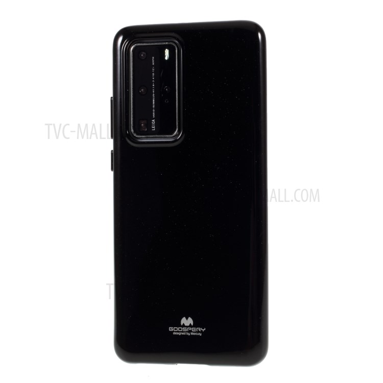 MERCURY GOOSPERY Flash Powder TPU Case for Huawei P40 Pro - Black-2