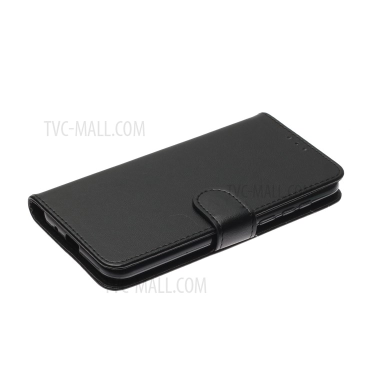 Couro Caso Único Telefone De Design Com Alça Para Y5p Huawei - Preto-6