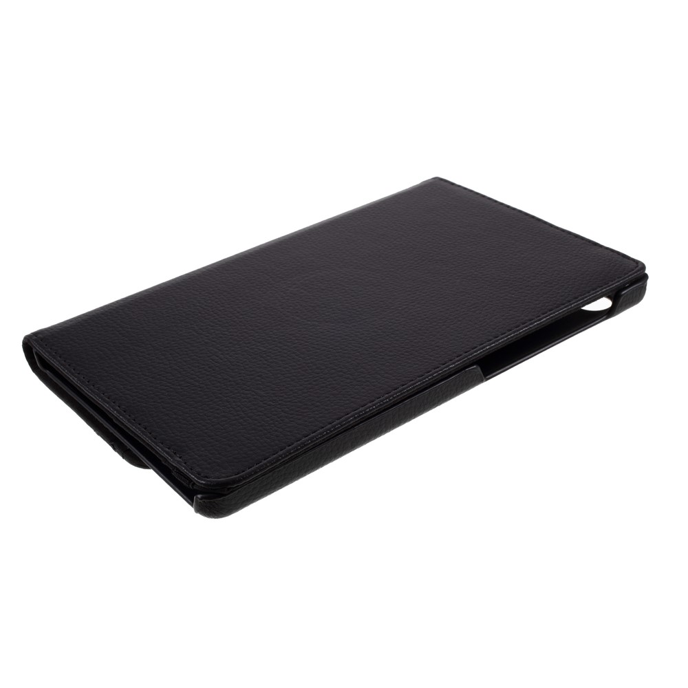Litchi Texture 360° Rotating Stand Leather Case for Huawei MatePad T8 - Black-3