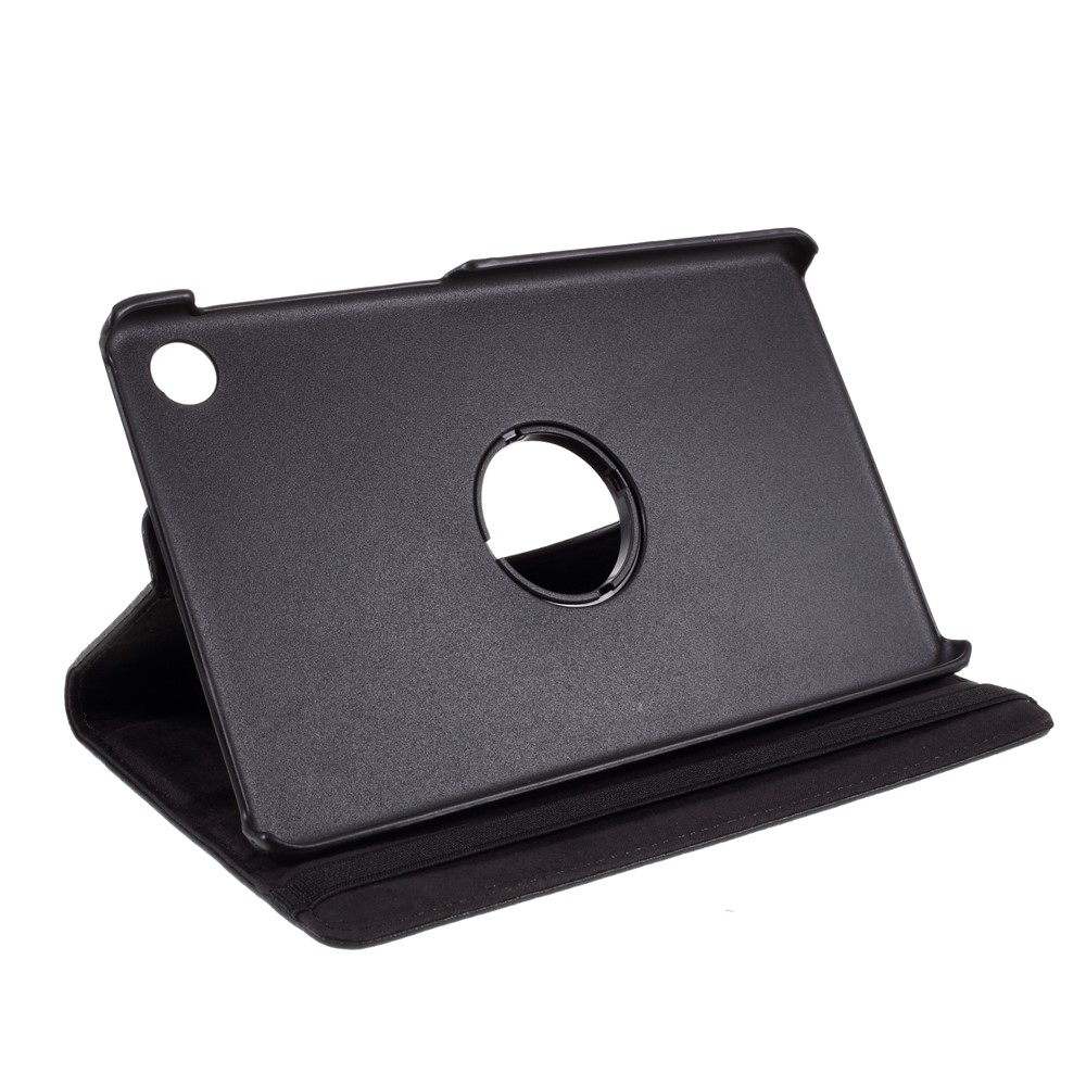 Litchi Texture 360° Rotating Stand Leather Case for Huawei MatePad T8 - Black-5