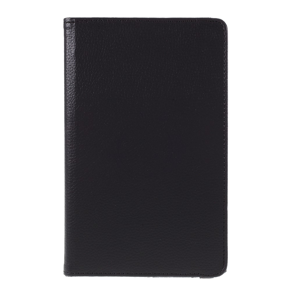 Litchi Texture 360° Rotating Stand Leather Case for Huawei MatePad T8 - Black-8