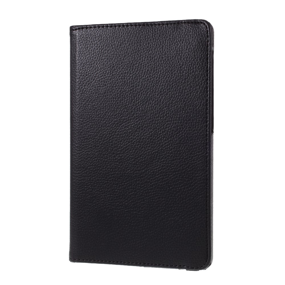 Litchi Texture 360° Rotating Stand Leather Case for Huawei MatePad T8 - Black-9