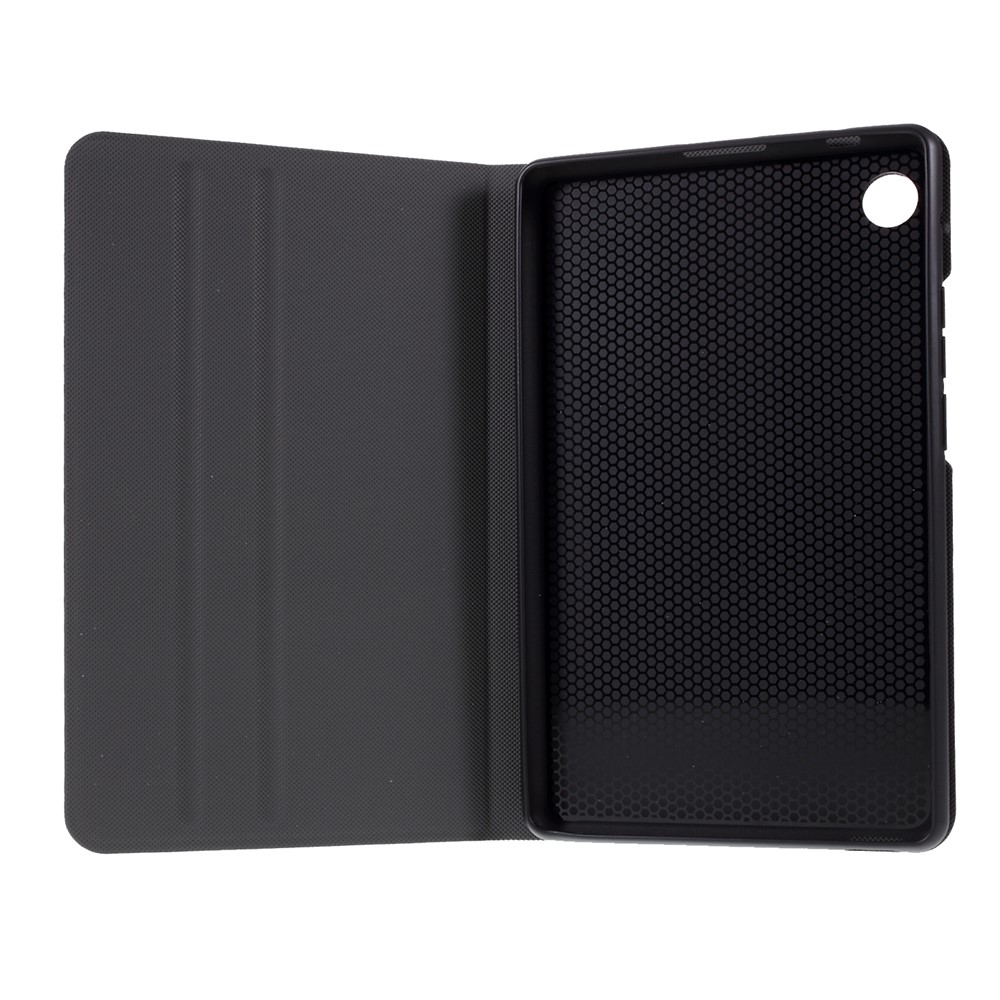 PU Leather Tablet Cover with Stand for Huawei MatePad T8 - Black-8