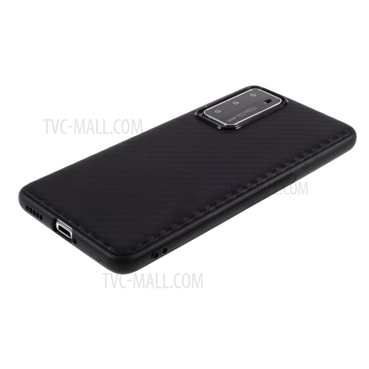 Carbon Fiber TPU Shell Case Cover for Huawei P40 - Black-5