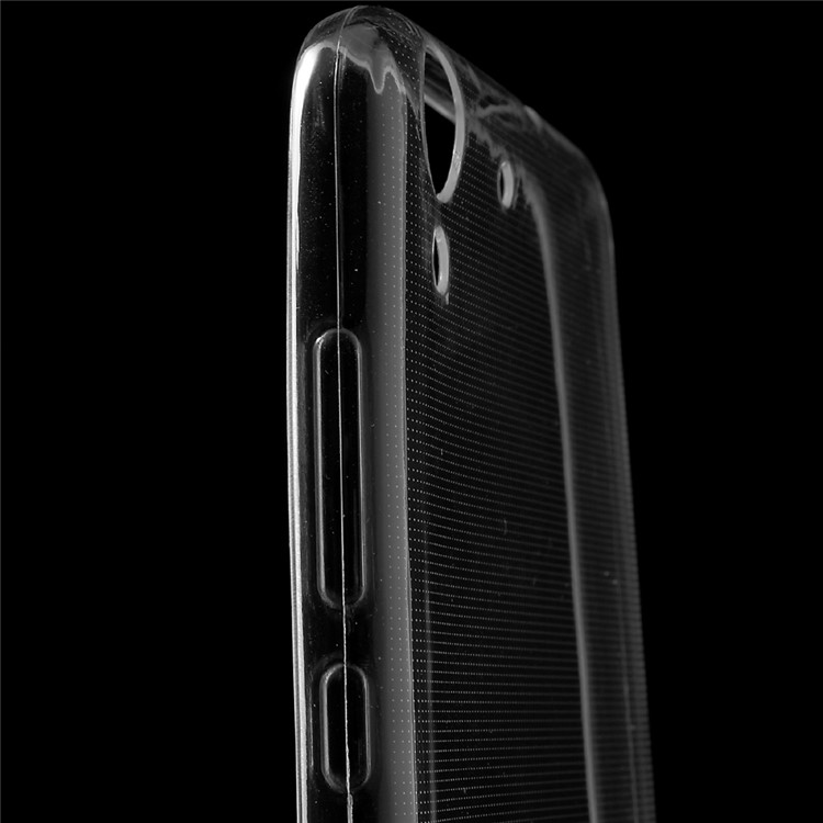 Ultrathin TPU Gel Back Case for Huawei Honor 5A - Transparent-5