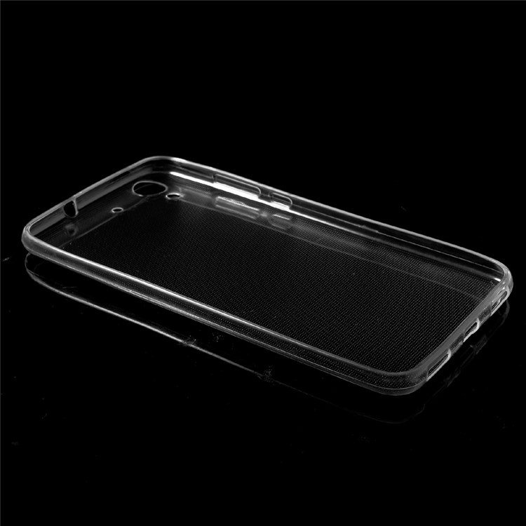 Ultrathin TPU Gel Back Case for Huawei Honor 5A - Transparent-6