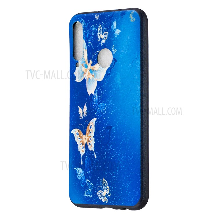 Pattern Printing Soft TPU Protective Back Case for Huawei P40 Lite E/Y7p/Honor 9C - Beautiful Butterflies-5