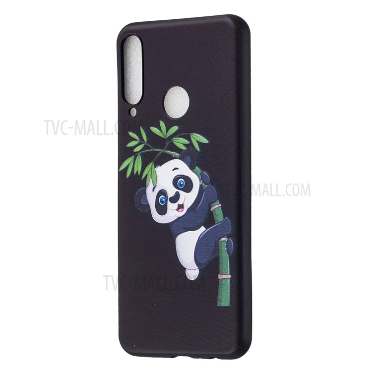 Pattern Printing Soft TPU Back Shell for Huawei Y6p - Panda-5