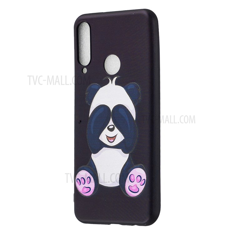 Pattern Printing Soft TPU Back Shell for Huawei Y6p - Cute Panda-5