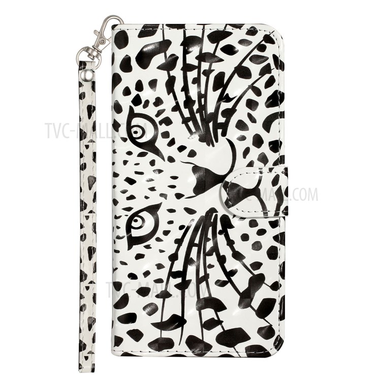 Décoration Spot Lumineux En Cuir Porte-monnaie À Motifs Support Cas Pour P40 Pro Huawei - Animal-3