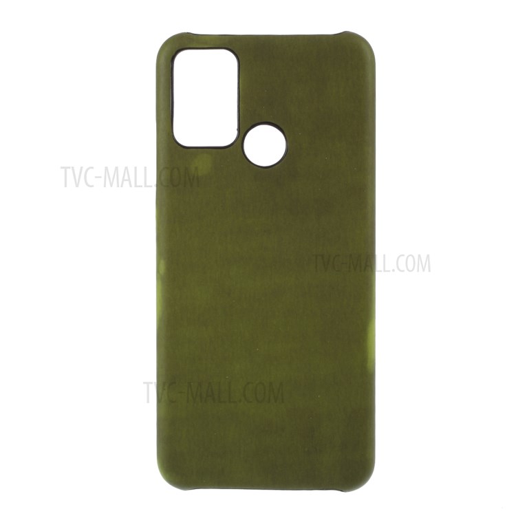 Thermal Induction Fluorescent Color Changing PC Back Shell for Honor 9A - Black / Green-5