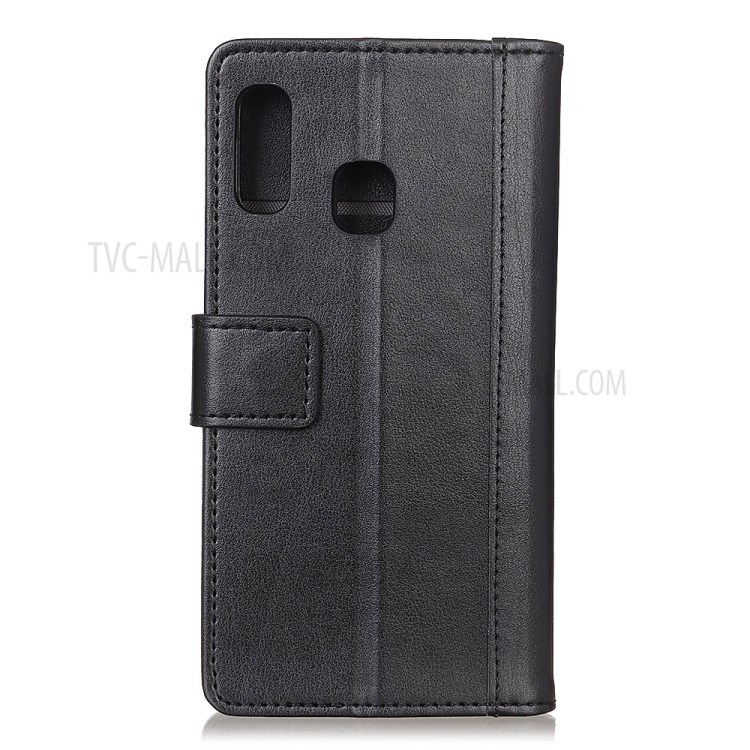 Wallet Leather Stand Case for Huawei Y8s - Black-11