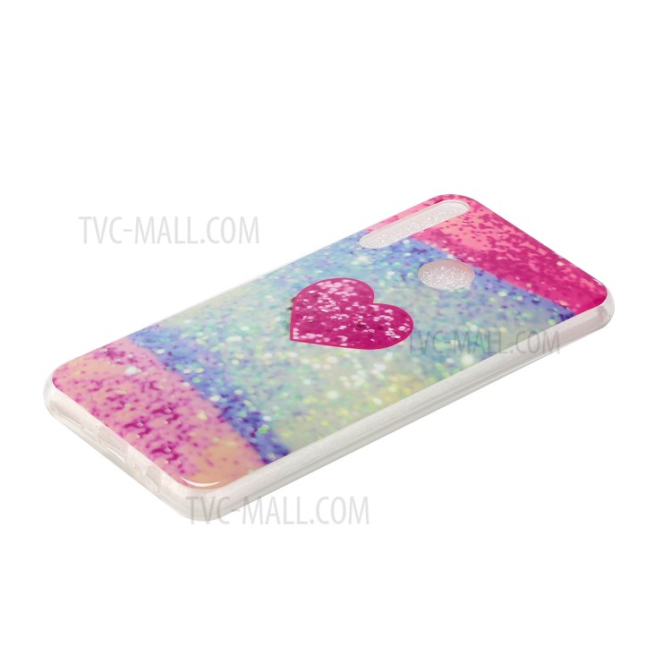 Marble Pattern IMD TPU Shell Case for Huawei Y6p - Style A-3