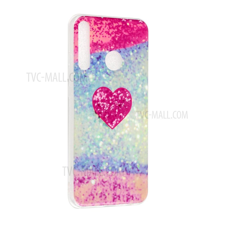 Marble Pattern IMD TPU Shell Case for Huawei Y6p - Style A-5