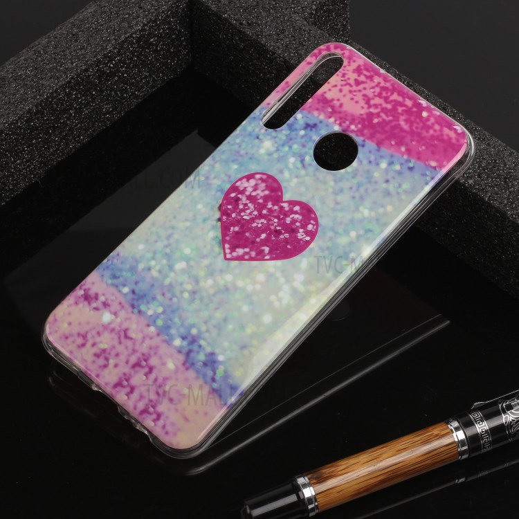 Marble Pattern IMD TPU Shell Case for Huawei Y6p - Style A-6