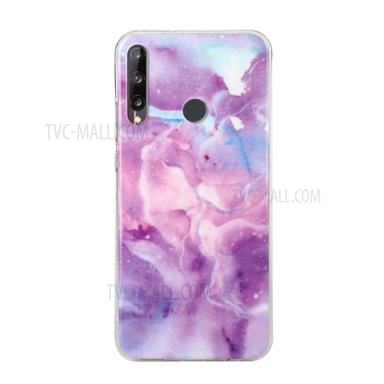 Motif De Marbre IMD TPU Shell Pour Huawei Y6p - Le Style H-2