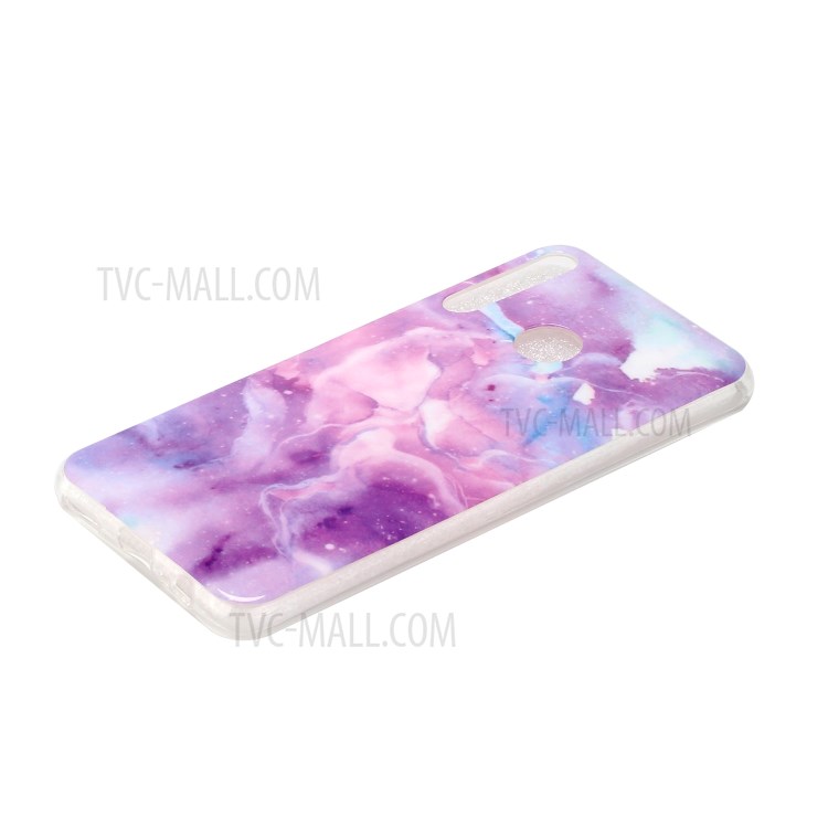Motif De Marbre IMD TPU Shell Pour Huawei Y6p - Le Style H-3