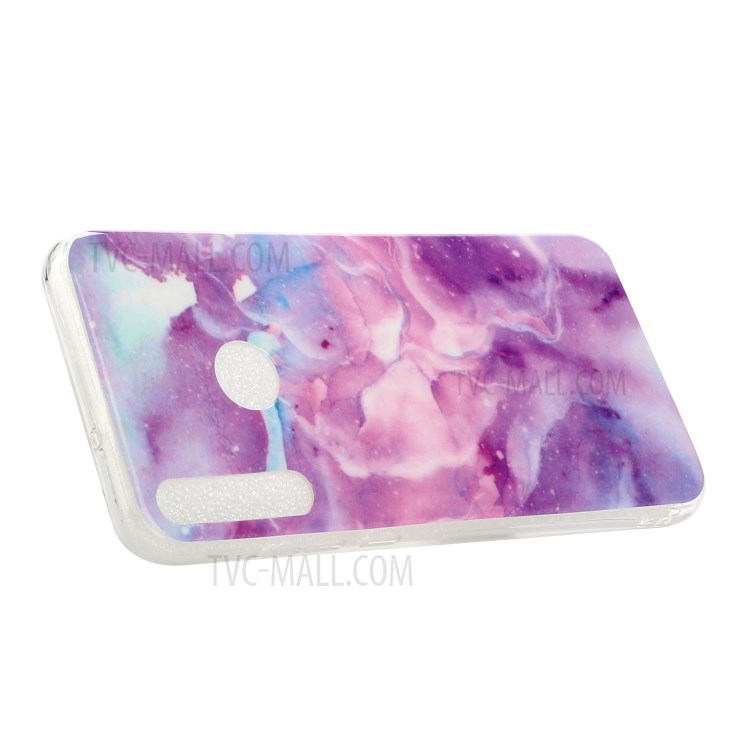 Motif De Marbre IMD TPU Shell Pour Huawei Y6p - Le Style H-4