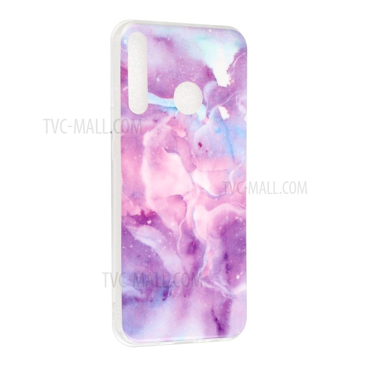 Motif De Marbre IMD TPU Shell Pour Huawei Y6p - Le Style H-5