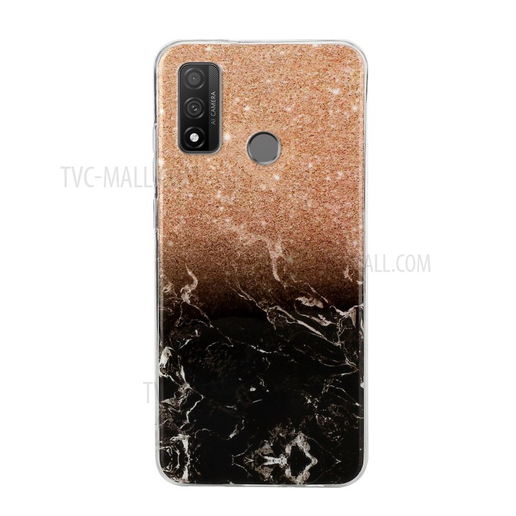 Motif De Marbre Étui IMD TPU Pour P Smart 2020 Huawei - Style A-2