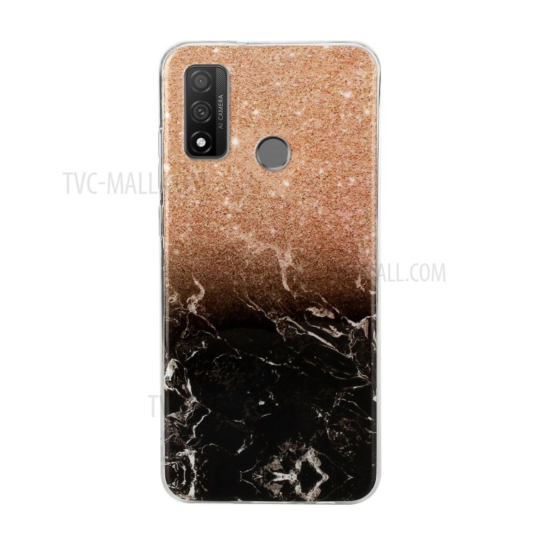 Marble Pattern IMD TPU Shell Case for Huawei P smart 2020 - Style A-2