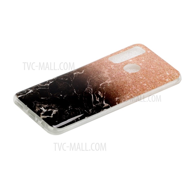 Motif De Marbre Étui IMD TPU Pour P Smart 2020 Huawei - Style A-3