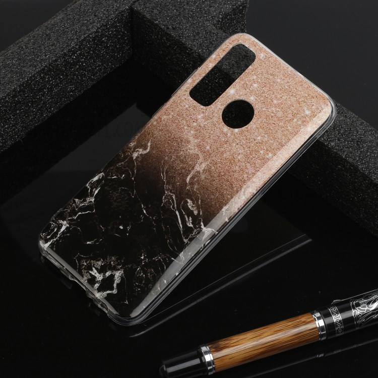 Marble Pattern IMD TPU Shell Case for Huawei P smart 2020 - Style A-6