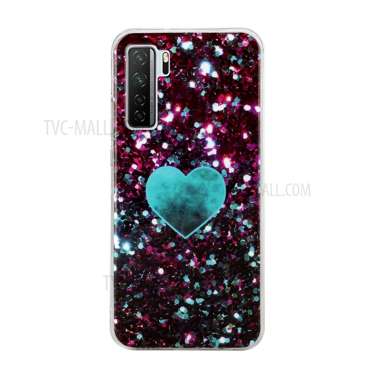 Marble Pattern IMD TPU Cell Phone Case for Huawei P40 Lite 5G - Style A-2