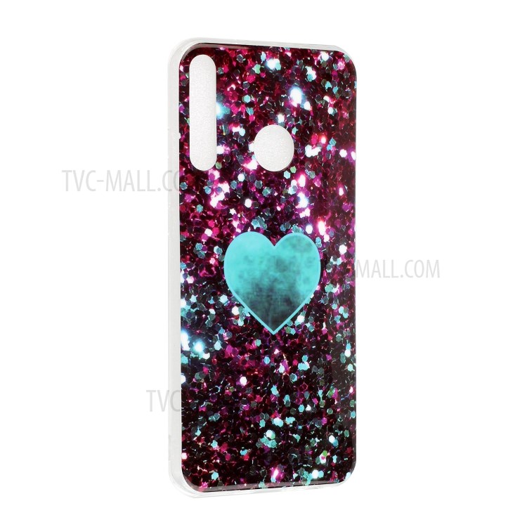 Marble Pattern IMD TPU Cover for Huawei Y7p/P40 lite E - Style A-5