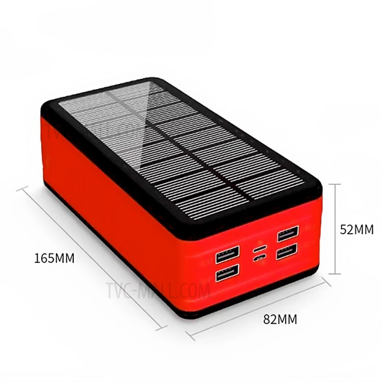 solar power bank with led light