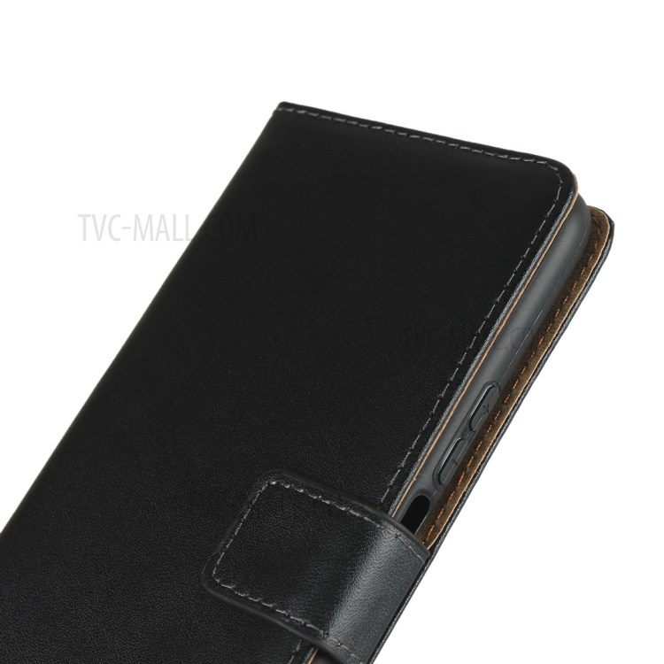 Genuine Leather Stand Wallet Phone Case for Huawei P40 Lite 5G/nova 7 SE-7