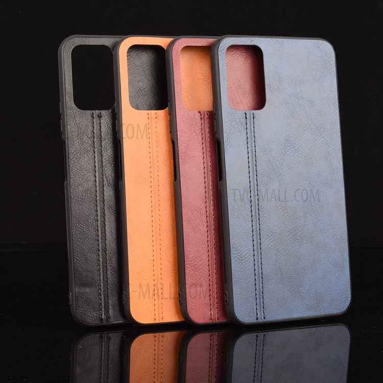 PU Leather Coated PC + TPU Hybrid Mobile Case for Honor X10 Max - Black-10