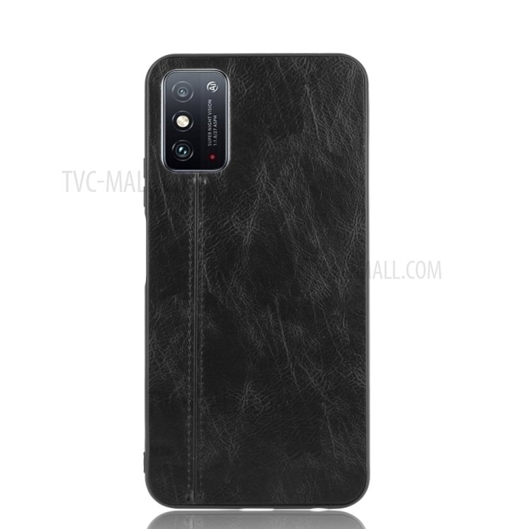 PU Leather Coated PC + TPU Hybrid Mobile Case for Honor X10 Max - Black-2