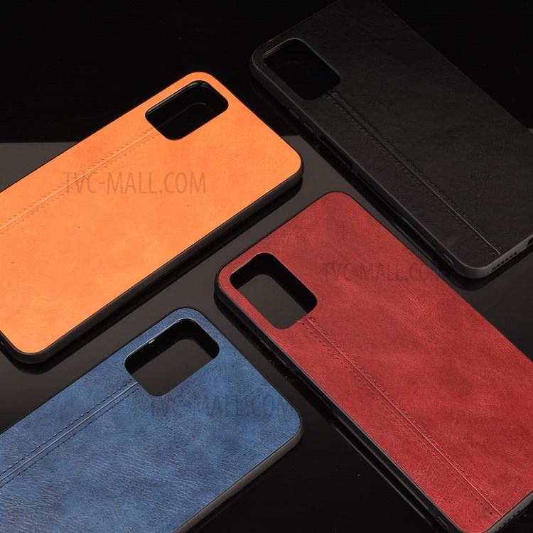 PU Leather Coated PC + TPU Hybrid Mobile Case for Honor X10 Max - Black-9