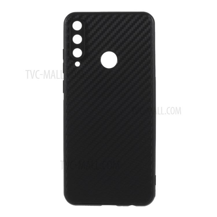 Carbon Fiber TPU Mobile Phone Case for Huawei Y6p-1