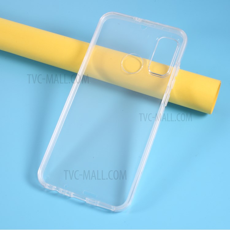 Hybrid PET + TPU + Acrylic Clear Full Coverage Cover for Huawei P smart 2020-4