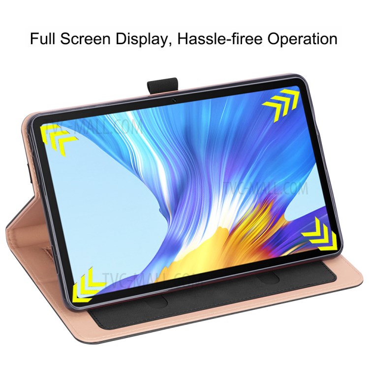 WY-2099 Business Style Flip Leather Stand Tablet Case with Card Slots for Honor V6 5G 10.4 - Red-2