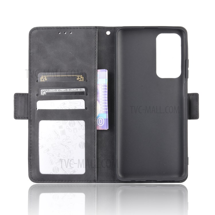 Wallet Leather Stand Case for Honor Play4 Pro - Black-5