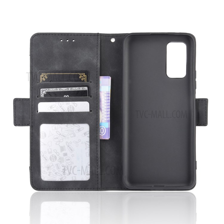 Wallet Leather Stand Case for Honor Play4 - Black-5