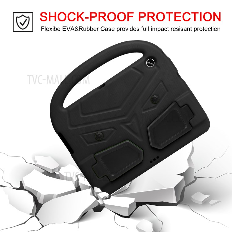 Sparrow Style Shockproof Kickstand EVA Tablet Case for Huawei MediaPad T3 10 - Black-3