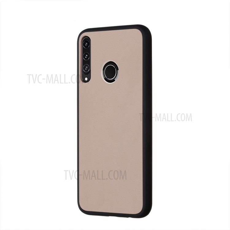 Matte Skin Drop-proof PC + TPU Combo Case for Huawei Y7p/P40 lite E/Honor 9C - Black-2